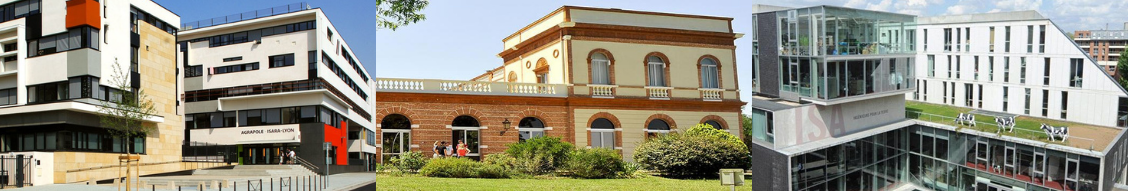 Les écoles des Sciences du Vivant : JUNIA ISA - ISARA - PURPAN Les écoles des Sciences du Vivant : JUNIA ISA - ISARA - PURPAN