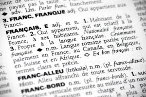 vocabulaire recherché 